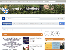 Tablet Screenshot of mediona.cat